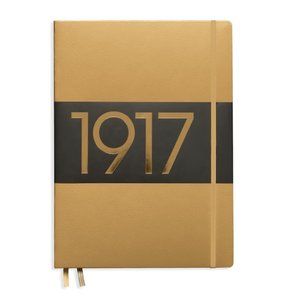 Leuchtturm1917 Metallic Edition Gold Notebook A4 Hardcover Dotted
